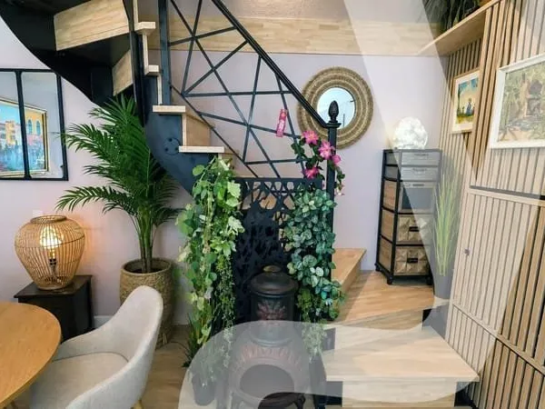 Appartement duplex d'une surface au sol totale : 96,55 m²