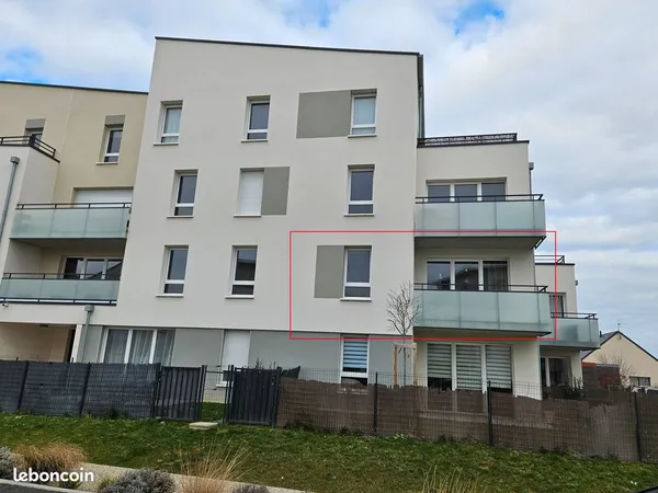 Appartement lumineux 2 pièces 42 m²