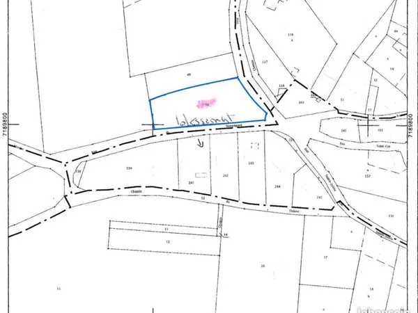 Terrain à bâtir 3480 m²
