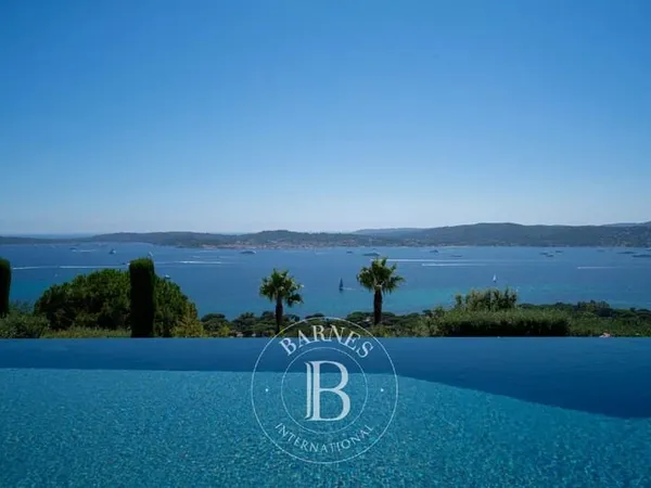 GRIMAUD - DOMAINE PRIVE - VUE MER PANORAMIQUE