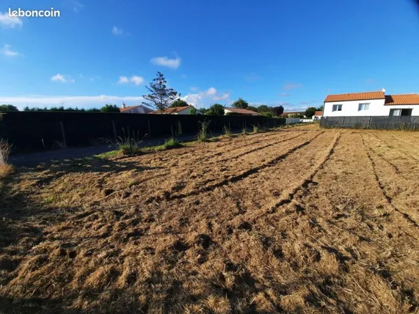Terrain constructible 816 m² aux Sables d'Olonne