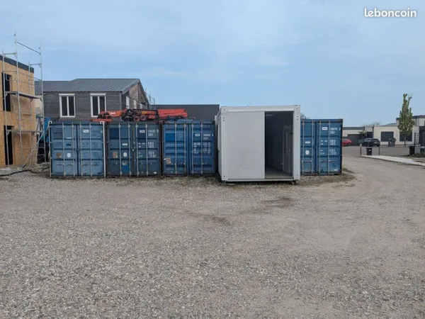 Location container box stockage