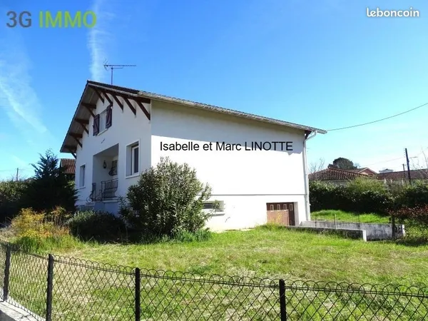Vente | Maison traditionnelle | 6p | 5ch | 126 m² | Mont-de-Marsan | Balcon