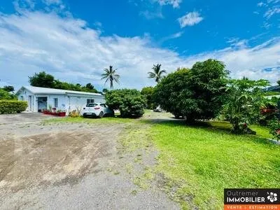Maison de plain-pied sur grand terrain