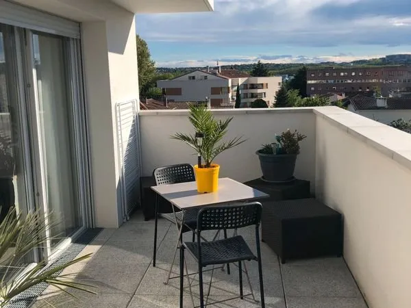 T2 NON MEUBLE de 2017 - 46m² - quartier pavillonnaire