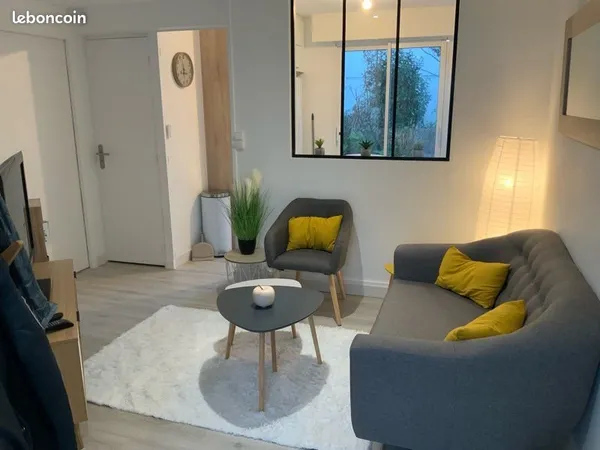 Appart T4 avec garage et patio