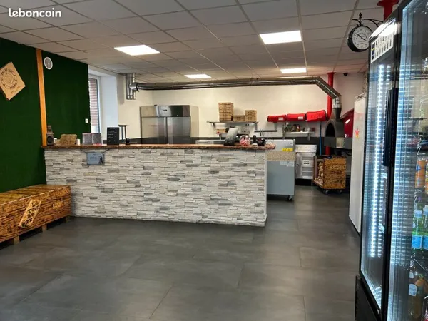 Pizzeria à emporter + Distributeur de pizza