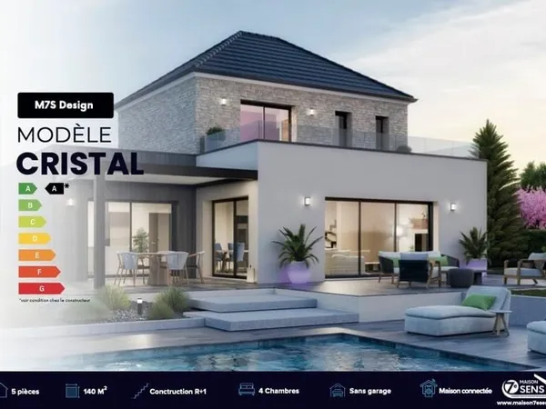 Maison 5 pièces 140 m²