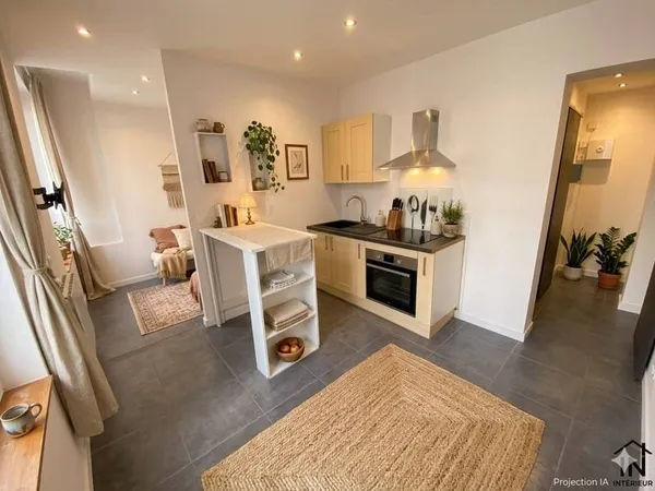 Studio 1 pièce 20 m²