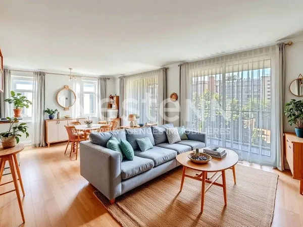 Grand Appartement T5 avec 3 chambres Balcon Cave au centre Rebufer - 69500 BRON