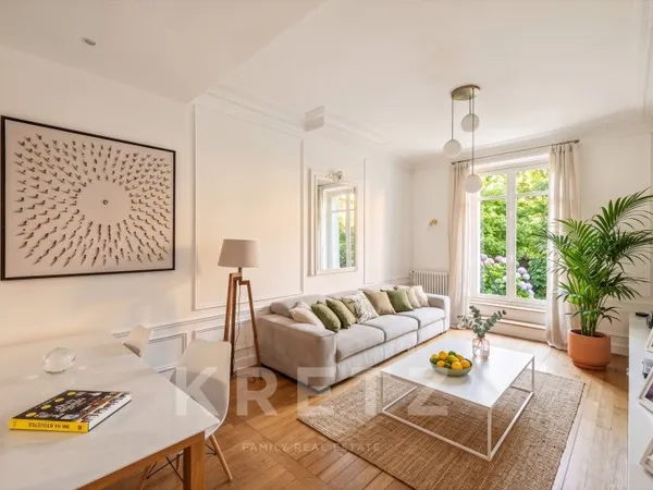 Neuilly-sur-Seine - Inkermann / Chézy - Rez-de-jardin haussmannien