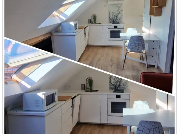 Loue studio meublé à Reims 37 m2 au sol
