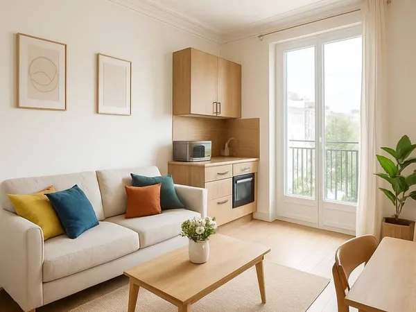 Appartement 2 pièces 46 m²