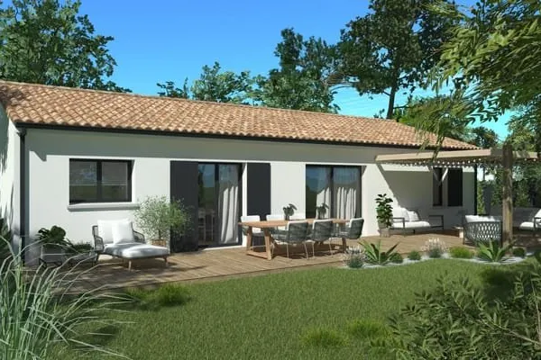 Investissement Terrain + maison 90m2 (l)