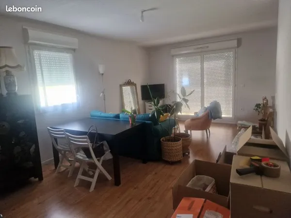 Appartement 2 pièces 51m², expo sud, balcon sans vis-à-vis, à Cestas Bourg