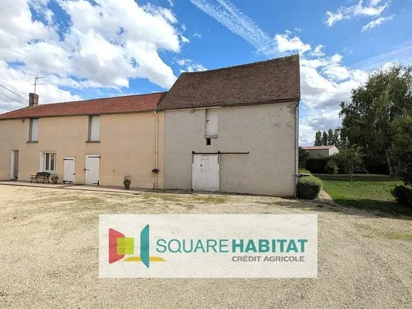 Maison de 119 m² env. - 3 chambres - corps de ferme