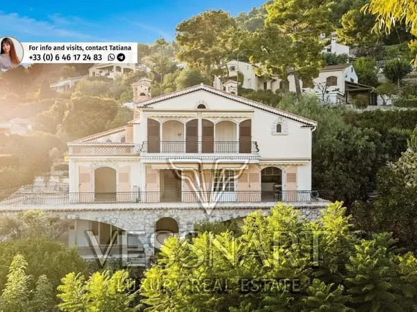 Villa 365 m² vue mer panoramique, proche Monaco