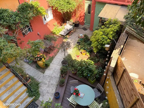 Coup de coeur : T3 lumineux avec jardin, cheminée et garage