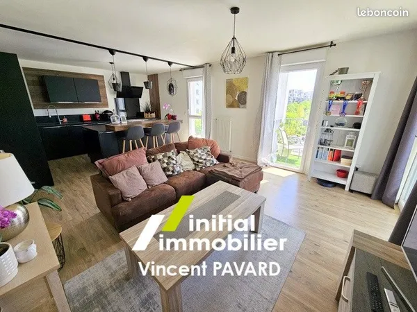 Appartement 3 pièces 64 m²