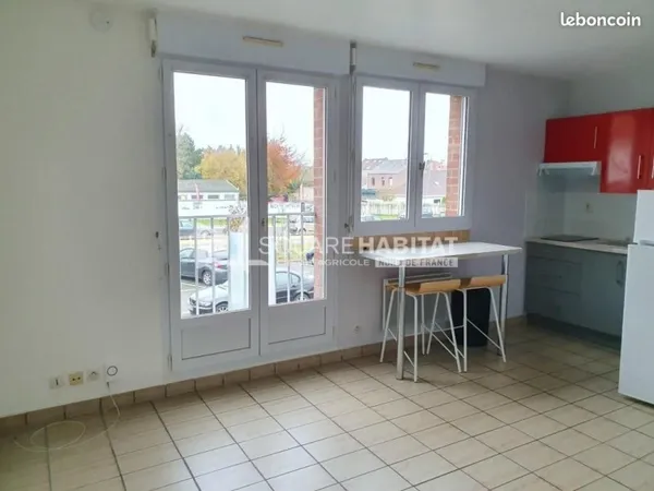 Studio 1 pièce 19 m²