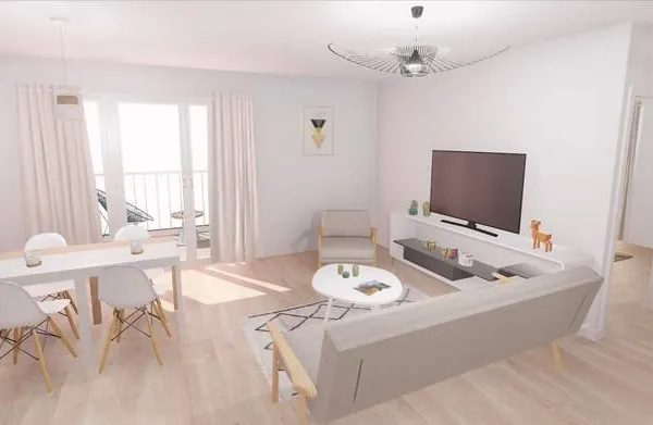 Appartement Val De Reuil 3 pièce(s) 62 m2