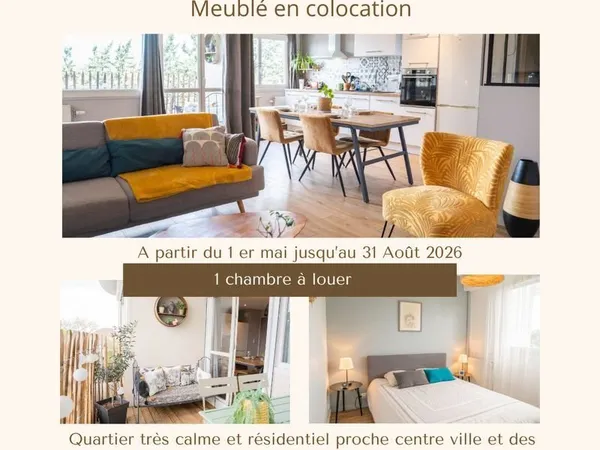 Chambre en colocation