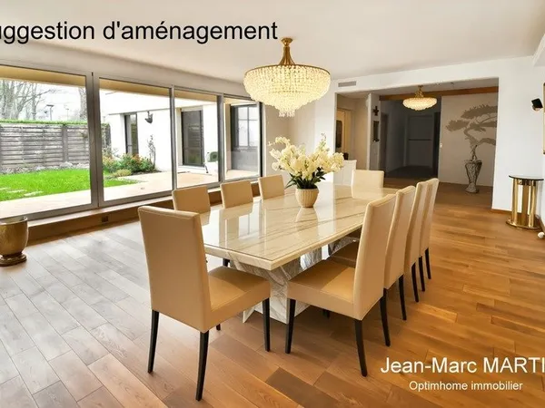 Villeneuve-d'Ascq - Appartement 107 m² avec rez-de-jardin privatif fermé et sécurisé - Résidence de 