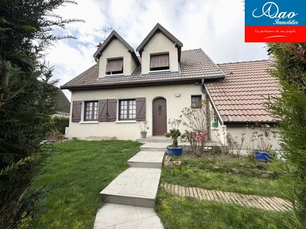 À vendre maison de type 5 sur sous-sol, les Noes près Troyes