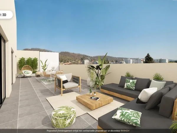 **Superbe 3 pièces TERRASSE - GENEVILLIERS / ASNIERES - Metro**