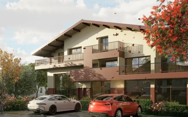 Loft T4 en plateau brut - rez de jardin- Lot 1