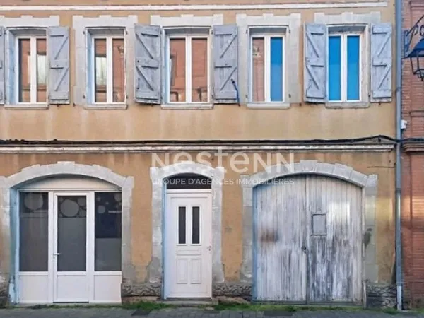 A VENDRE - AUTERIVE - MAISON 177 m² FORT POTENTIEL
