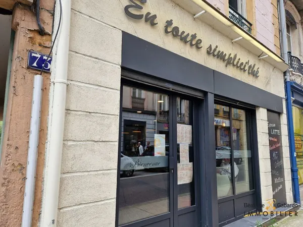 Fonds de commerce 102 m²