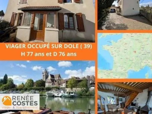 Viager occupé - F76-H76 ans - DOLE (39100)