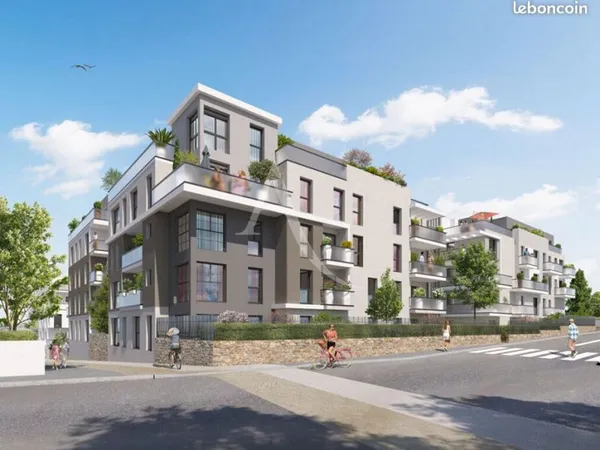 Studio 3 pièces 59 m²