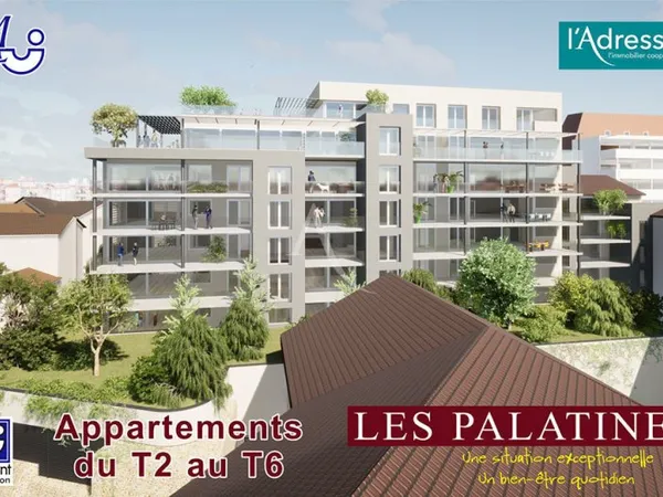 LES PALATINES centre Bourg-en-Bresse programme neuf