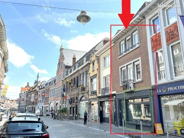 Immeuble rapport locatif, Tournai Grand Place, Belgique