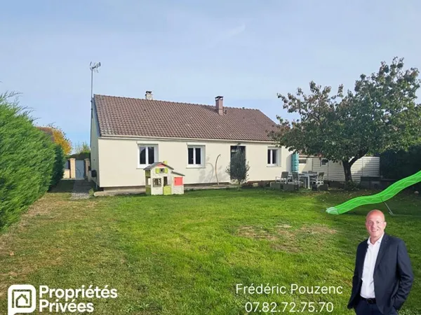 Houdan 10 mn / CCPH / Maison familiale de plain-pied / 3 chambres