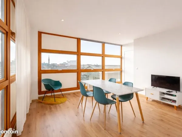41 m² meublé - Vue incroyable - Lille centre