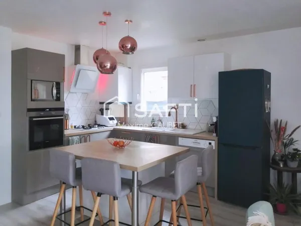 Maison cosy avec jardin+combles aménagés+terrasse