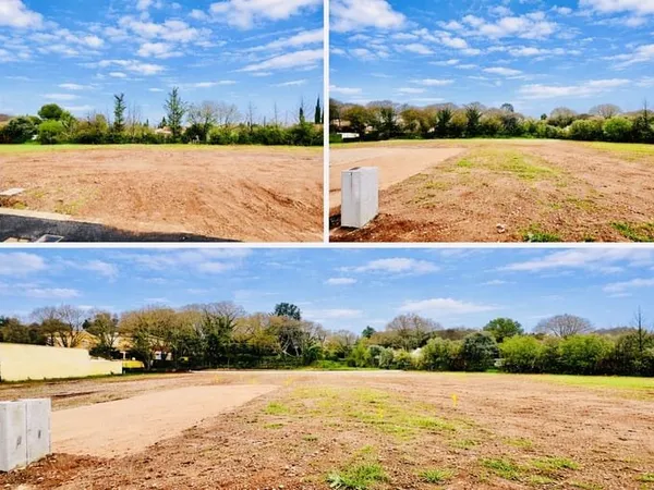 Vente Terrain constructible 500 m2 plat et viabilisé envi
