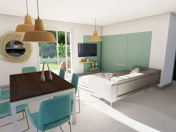 Terrain + maison Vente Tosse 3p 70m² 298150€