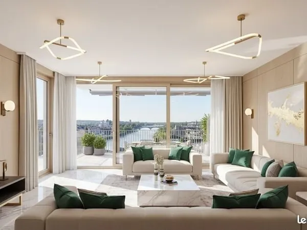 Appartement - 1 pièce - Vue sur le Rhin