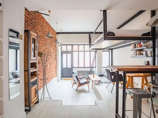 Studio 1 pièce 34 m²