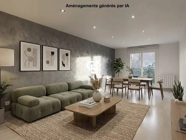 Appartement 2 pièces 45 m²