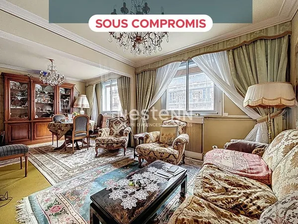 ISSY LES MOULINEAUX - CENTRE VILLE - Appartement 3 pièces de 60 m2 traversant