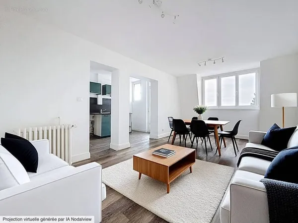 LOMME - Appartement de 3 chambres avec parking et extérieur