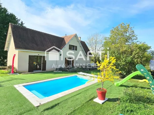 MAISON FAMILIALE 5 CHAMBRES ET PISCINE CHAUFFEE