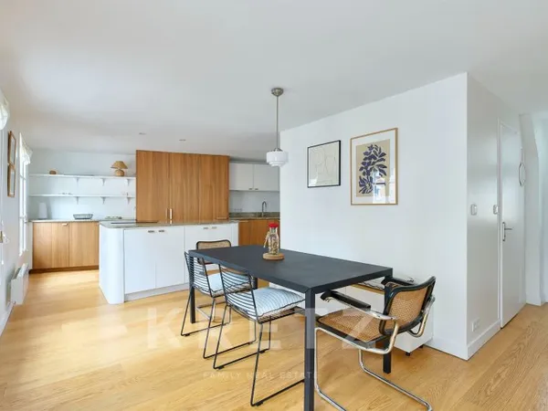 Duplex au dernier étage