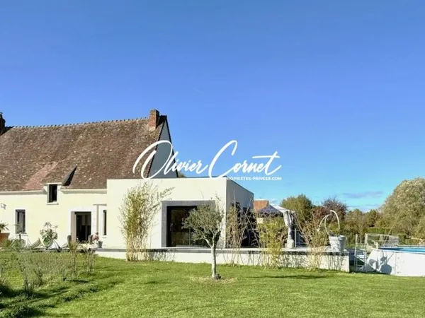 Maison ancienne rénovée Nogent Le Rotrou 137 m2