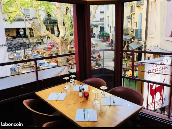 Restaurant avec rooftop en plein centre ville